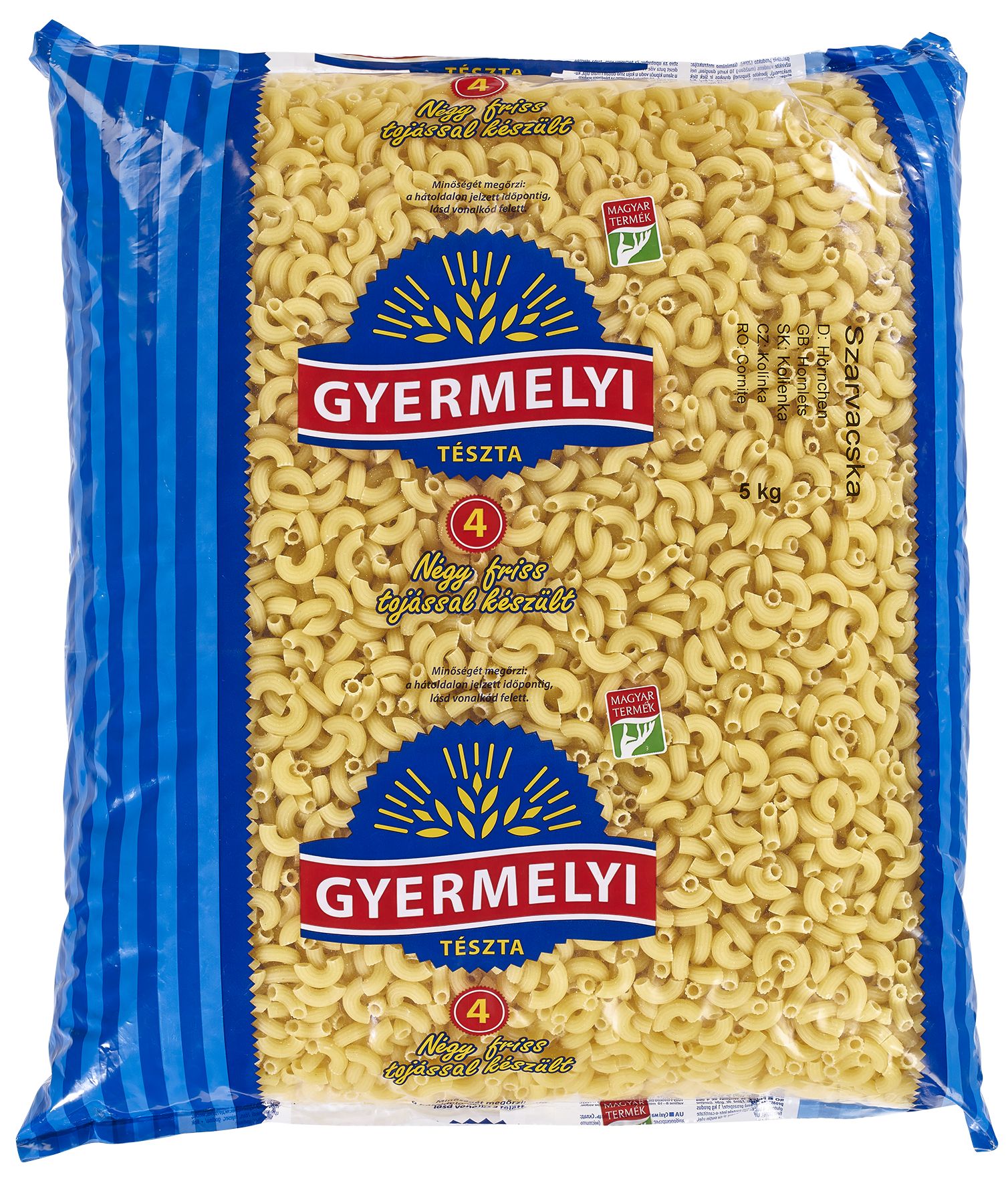 Gyermelyi négytojásos Szarvacska 5kg